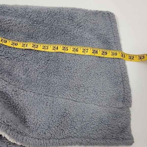 Simply Vera Vera Wang Sherpa Oversized Comfy Lounge Coat W/ Pockets Size Large - Picture 14 of 14